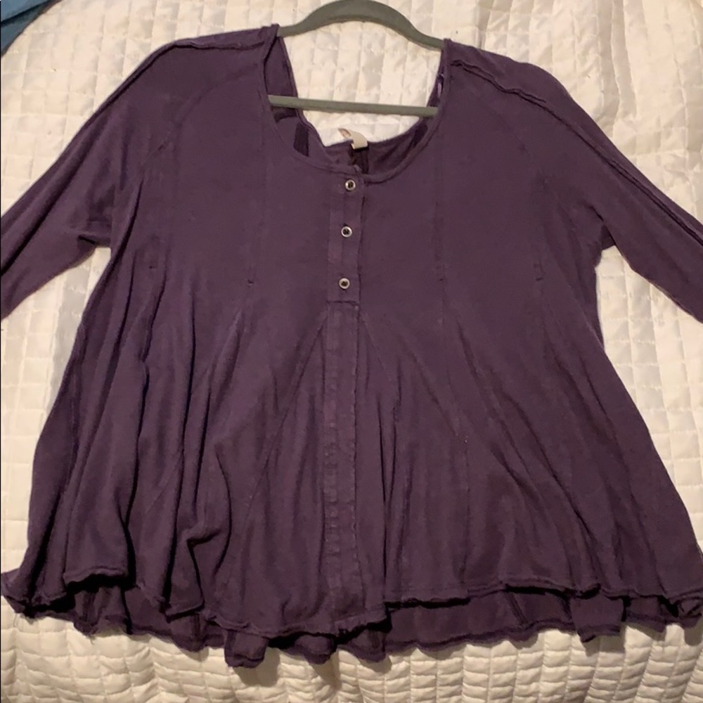 Free People long sleeve shirt